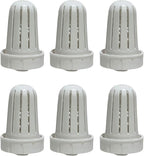 Nispira Mist Demineralization Cartridge Filter Replacement Compatible with Aennon Cool Mist Ultrasonic Humidifier | Prevents Mineral Deposit Hard Water White Dust | Pack of 6
