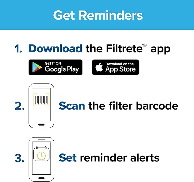 Filtrete 16x25x4(SlimFit), AC Furnace Air Filter, MPR 1550 DP, Healthy Living Ultra Allergen Deep Pleat, 2-Pack (actual dimensions 15.5 x 24.5 x 3.75)