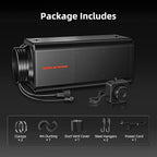 Spider Farmer 6 inch Inline Fan with Carbon Filter, 2 in 1 Grow Tent Ventilation System, Duct Fan with RJ12 Speed Humidity Controller, Air Filtration Kit for Grow Tent, Hydroponics, Greenhouse