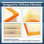 31345012010 Dust Extractor Flat Pleated Filter Compatible with Fein Turbo I and II Filters Replace 9-20-27 9-20-28