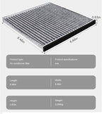 Cabin Air Filter 87139-06030-Carbon Suitable for Subaru Toyota Premium subaru outback accessories toyota 4runner subaru outback cabin air filter