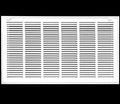 HVAC Premium 28 x 20 Duct Opening Steel Return Air Filter Grille, for 1-inch Filter, Removable Door, Flat Stamped HVAC Vent Cover Grille, Outer Dimensions 30.5 x 22.5