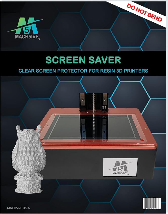 ZeroBubble Screen Savers For Resin 3D Printers - Sonic Mega & Mega 8K S