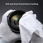 K&F CONCEPT 58mm White Mist 1/4 Filter, 18 Multi-Layer Coatings Dreamy Soft White Diffusion Filter with Cleaning Cloths for Portrait/Video/Vlog Photography