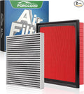Cabin & Engine Air Filter Fit for Subaru Ascent 2.4L 2019-2026, Crosstrek 2.0L 2018-2026, Impreza 2017-2026, Outback 2020-2025, Legacy 2020-2025 Replace#72880FL00A 16546AA16A Car Accessories
