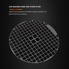 SPTA Car Wash Bucket Insert, 1Pc Car Washing Grit Trap, Car Wash Filter, Filter for Dust and Dirt, Car Cleaning Tool for Separating Gravel, Suitable for Cars Cleaning and Care Work