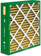 Filterbuy 21x21x5 Air Filter MERV 11 Superior Pet & Allergy Defense (2-Pack), Electrostatic Pleated HVAC AC Furnace Filters Replacement for Rheem, Ruud, & Protech (Actual Size: 20.63 x 20.63 x 4.38)