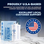Mist WF2CB Water Filter Replacement for Frigdaire & Electrolux, Refrigerator Water Filter compatible with PureSource2, FC100, Kenmore 9916, 469916, EWF2CBPA, NGFC 2000-WF2CB (3 pack)