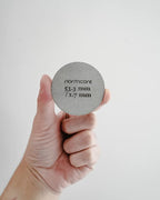 Normcore 53.3mm Puck Screen - Lower Shower Screen - Metal Contact Screen for Espresso 54mm Portafilter Filter Basket - 1.7mm Thickness 150μm - 316 Stainless Steel (Pack of 2)
