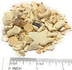 Middle Keys Marine Life LLC Florida Keys Crushed Coral Aquarium Gravel 2.5 LB (~70 in3) for Aquariums, Terrariums, Vases, Landscaping, Bonsai, School Projects, Shell ID, Bio-Filtration