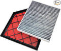 JTBU966-12961 CABIN&ENGINE AIR FILTER FOR CADILLAC CT4 2.0L/2.7L(2024-2020),for CT5 2.0L(2024-2020)