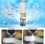 Mornajina Calcium Inhibitor Filter, Outdoor Misting System Protector for Mist Nozzle, Preventing Scale Buildup from Clogging Up