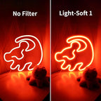 Walking Way 46MM White Mist Diffusion Filter - Subtler Soft Focus Circular Lens Filter - Dreamy Fog Effect Softening Camera Diffuser for Digital DSLR Camera (Light-Soft 1, 46MM)