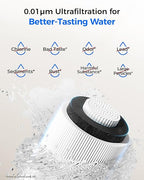 Waterdrop 15UA-UF 0.01 μm Ultra Filtration Under Sink Water Filter System, 2 Years, Reduces Lead, Chlorine, Bad Taste & Odor, Direct Connect to Kitchen Faucet, USA Tech