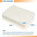 ANTOBLE 2 Pack WF813 Humidifier Filter Replacement for ReliOn RCM-832 RCM-832N, ProCare PCWF813 PCWF-813 PCCM-840 PCCM-832N, Equate EQWF813 EQ 2119-UL Cool Mist Humidifier Filters