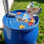 6" Rain Barrel Mesh Cover for Rain Barrels, 2-Pack 304 Stainless Steel Screen Filter, Never Rust -Kitchen Wash Colander -Compost Sifter, for Keep Leaves, Mosquitos Outside, Soil Sifter, cleaning seeds