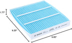 BOSCH 6055C HEPA Cabin Air Filter - Compatible with Select Lexus ES, GS, GX, IS, LS, RX; Subaru Legacy, Outback; Toyota 4Runner, Camry, Corolla, Highlander, Prius, RAV4, Sequoia, Sienna, Tundra + More