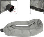 Wall Grinder Vacuum Bag for Dust- Self-Priming Sandpaper Machine, Dust Collector Replacement Part for Renovation Tools, Grey(2PCS)