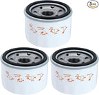 Hipa 951-12690 Oil Filter for MTD 4P90MUD 4P90MUC 9X90HU 7T84JU 4P90HU Craftsman LT1500 LT3800 LT4200 R1000 T1000 T1200 MTD Troy Bit Lawn Mower Engine Replace 751-12690 (Pack of 3)