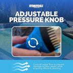 SWIMLINE HYDROTOOLS Cartridge Filter Cleaner Tool | 10-Nozzle Jet Spray Head | Adjustable Pressure & Toggle On/Off | Quick Connect Garden Hose Adapter | For Pool & Spa Filters | ¾-Inch Hose Compatible
