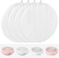 4 Pack Replacement Filters Compatible with MelodySusie HPro/SProR Nail Dust Collector, Home or Nail Salons Use Reusable Refill Filters for Nail Dust Vacuum Machine