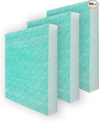 Spray Booth Air Filter Fiberglass Exhaust Green in Paint Booth 15g Green (20" x 20"(100/case))