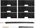 WH01X35719 Lint Filter Compatible with Ge Profile Washer Dryer Combo Foam Filter for PFQ97HSPV0DS Combo Washer Dryer Filter with Lint Brush (1 Long Handled Brush & 1 Full Bristle Brush)- 6 Pack