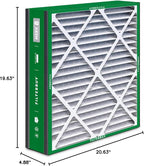 Filterbuy 20x20x5 Air Filter MERV 8 Essential Dust & Allergy Defense (4-Pack), Electrostatic Pleated HVAC AC Furnace Filters for Trion Air Bear 255649-103 & More (Actual Size: 19.63 x 20.63 x 4.88)