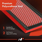 A-Premium High-performance, Pre-oiled Engine Air Filter Compatible with Infiniti, Nissan, Subaru, Saab - FX35, G35, QX4, 350Z, Altima, Maxima, Murano, Pathfinder, Sentra, Forester, Impreza, Legacy