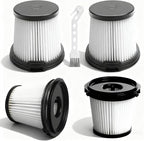 4-Pack IW3511 BU3521 Pre-Motor Filter for Shark Detect Pro Vacuum IW1111 IW1120 IW3511 and Clean & Empty Vacuum Cleaner BU3523 BU3521, for Shark Handheld Vacuum Filter Replacement