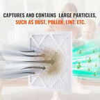 Happybuy 5-Pack Protective Pre Filters, 15.75" x 15.75" Air Filter Replacement, High-Efficiency Stage 1 Filters for BlueDri & Happybuy Scrubbers, Air Purifiers, Water Damage Restoration Equipment