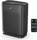 Air Purifiers for Home Large Room with Remote Up to 3000 Sq Ft, H13 Hepa Double-Sided Air Filter Purifier with PM 2.5 Display Air Quality Sensor, Washable Pre-Filter Air Cleaner for Dust, Pets, Smoke