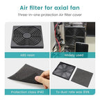 Wathai 2 Pack 120mm PC Fan Dust Filter Cover Computer Mess