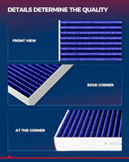 KAX Cabin Air Filter, Replacement for GCF002(CF10134) CR-V, Accord, Odyssey, Civic, Passport, Pilot, Crosstour, MDX, RDX Cabin Filter, Strong Adsorption Cabin Filter w/Upgraded Activated Carbon