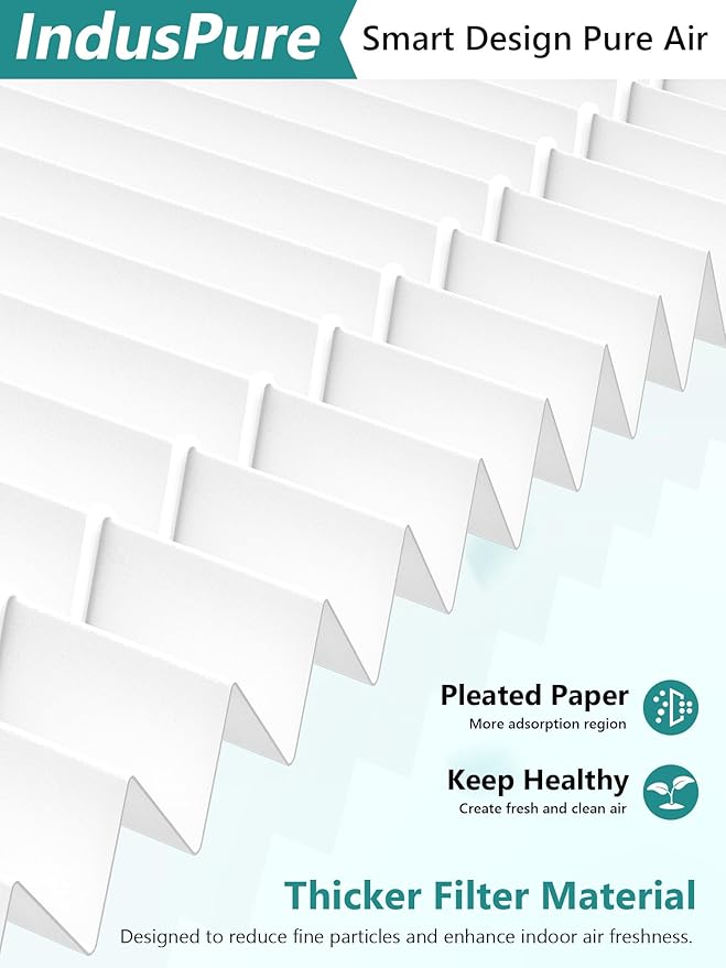 3000 Replacement Filter Compatible with Air Doctor 3000 Air Purifier, 1 Premium Filter + 1 Activated Carbon Filters + 4 Pre-Filters,Compare to ADF3001 ADF3002 ADF3003