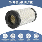 11-9059 Air Filter 11-6182 Oil Filter 11-9342 Maintenance Kit Replacement For Thermo King Tripac APU or Evolution