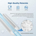 PUREPLUS 5 Micron 20" x 2.5" Whole House Sediment Home Water Filter, 20-inch Sediment Pre-Filtration, Replacement Cartridge Aqua Pure AP110-2C, Pentek P1-20/SP-P1-20/PX01-20, Watts FPMB5-20, 6Pack