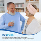 ICEPURE 5 Micron 10”*4.5'' Whole House Sediment String Wound Water Filter Replacement filter for 84637, WPX5BB97P, PC10, 355214-45, 355215-45, WP10BB97P, WP5BB97P, 3PACK
