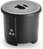 Airthereal Bundle | 2-Pack Replacement Activated Carbon Filters and 1 Electric Kitchen Composter Bucket with Lid for R500 Revive Electric Kitchen Composter