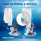 Premium Mesh Bag Replacement for PoolCent Handheld Cleaner——Leaf Eater/Leaf Eater Plus (50 Microns)
