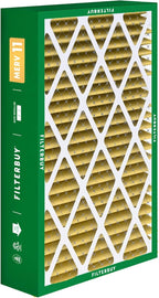 Filterbuy 16x28x6 Air Filter MERV 11 Superior Pet & Allergy Defense (2-Pack), Pleated HVAC AC Furnace Filters for AprilAire Space-Gard 401, 2400, & Lennox (Actual Size: 15.50 x 26.88 x 6.00)