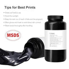 Rigid Pro 3D Printing Resin, High Stiffness & High Precision Engineering Resin, Designed for Detailed Models & Functional Parts for LCD/DLP/MSLA 3D Printers (Bright Red, 1KG)