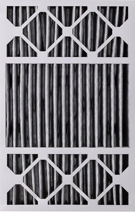 Nordic Pure 16x25x5 (Actual Size: 15 3/4 x 24 3/4 x 4 3/8) Honeywell Replacement Air Filters MERV 10 Plus Carbon 1 Pack
