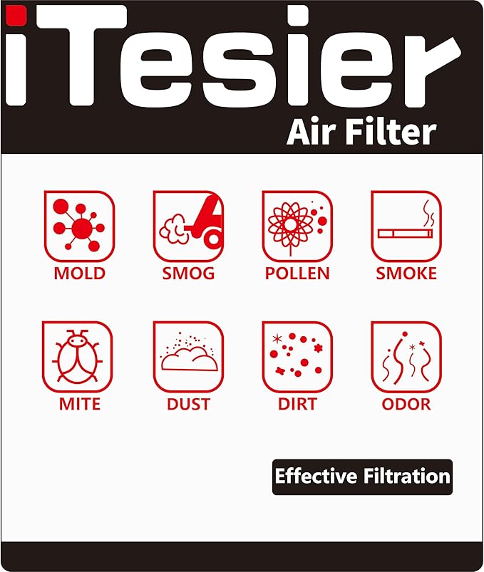 Engine & Cabin Air Filter Kit for Altima (2.5L ONLY) 2019 2020 2021 2022 2023 2024 2025, OEM 16546-6CA0A, 272775NA1A, CA12551