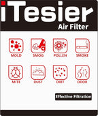 Engine & Cabin Air Filter Kit for Altima (2.5L ONLY) 2019 2020 2021 2022 2023 2024 2025, OEM 16546-6CA0A, 272775NA1A, CA12551