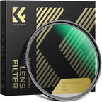 K&F CONCEPT 58mm Black Diffusion 1/4 Filter Mist Cinematic Effect Filter with 28 Multi-Layer Coatings Waterproof/Scratch Resistant for Video/Vlog/Portrait Photography
