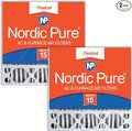 Nordic Pure 20x20x5 (Actual Size: 19 5/8 x 19 7/8 x 4 3/8) Honeywell/Lennox Replacement MERV 15 Air Filters 2 Pack