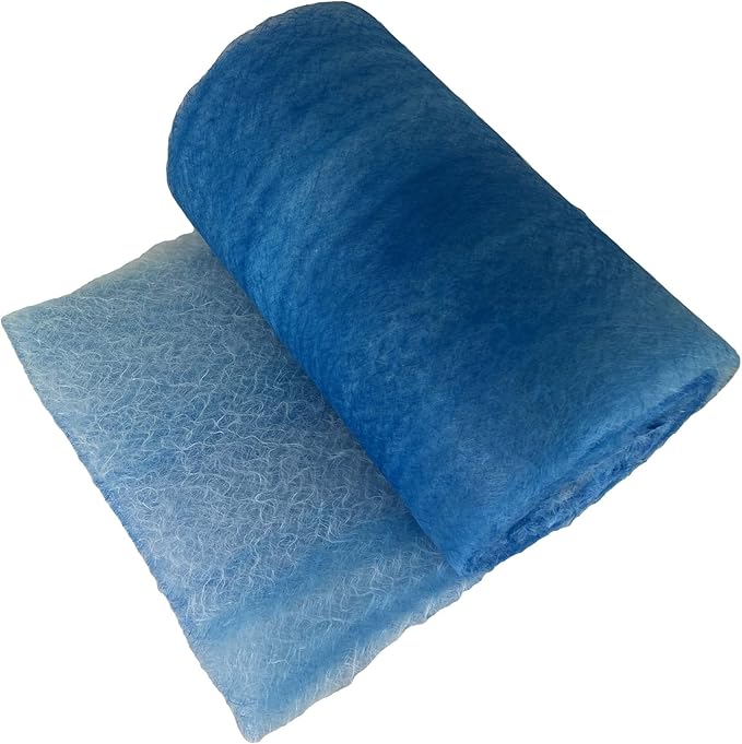 wioboy Paint Booth Exhaust Filter Roll, (60" x 100ft) 18 Gram Heavy Duty Fiberglass Paint Arrestor for Spray Booth