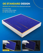 PHILTOP Cabin Air Filter, Replacement for CF10285 CP285 Camry, RAV4, Highlander, Corolla, 4Runner, Tundra, Prius, Sienna, Premium Cabin Filter with Activated Carbon Filter