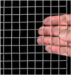 AOTNZ Welded Wire Fencing, Stainless Steel Anti-Rust Decorate Square Screening Filter Sheet for Garden Fence Aviary Hutch Net Fence Chicken Coop Pond Enclosure (Color : Silver, Size : 1.5x10m)